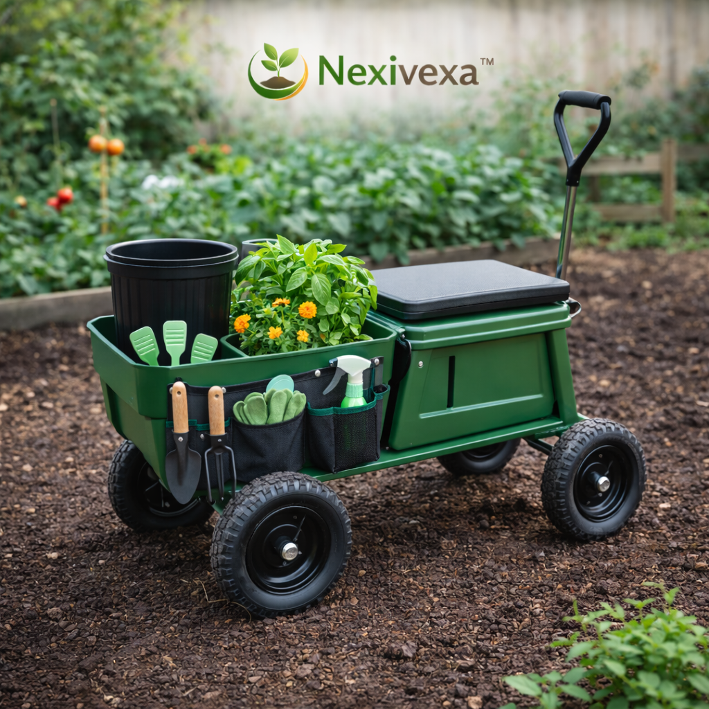 Nexivexa™ Multi-Function Gardening Wagon